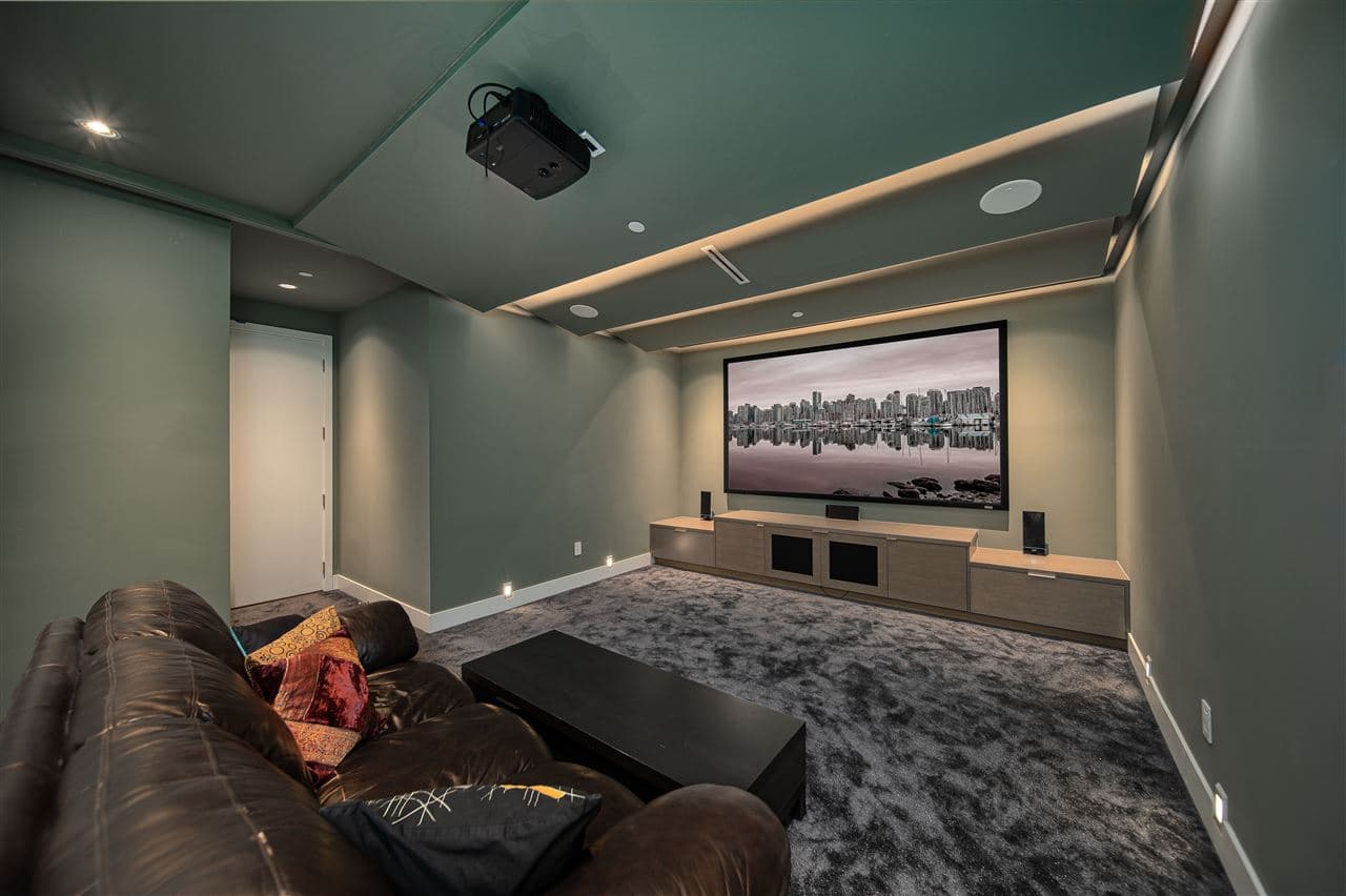 Inglewood House — home theatre